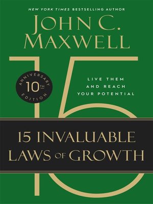 cover image of The 15 Invaluable Laws of Growth